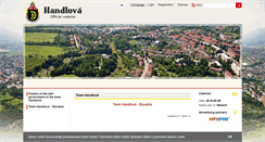 Desktop Screenshot of eng.handlova.sk